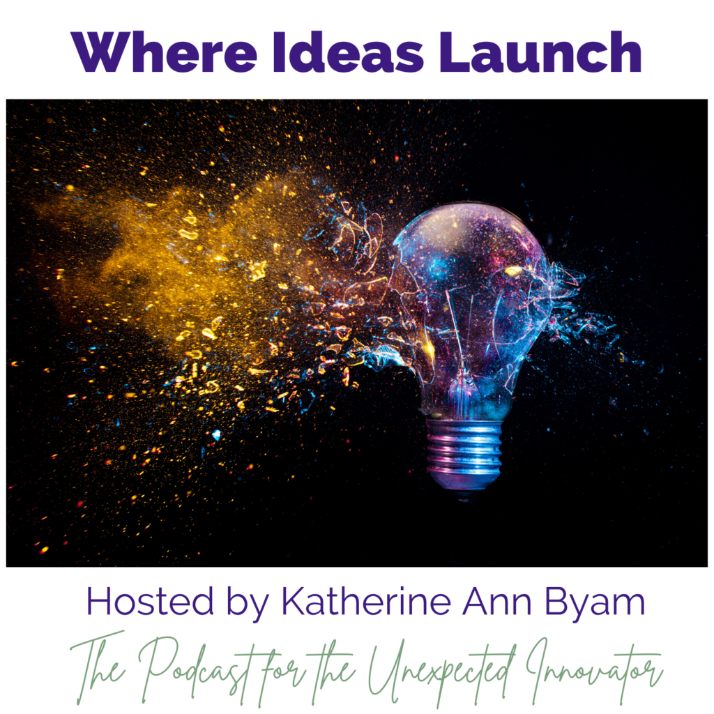 Where Ideas Launch - The exploding light bulb out in space signifying the spread and viral nature of new ideas.